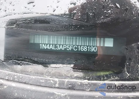 2015 Nissan Altima 2.5 S из США, поврежденный, VIN 1N4AL3AP5FC168190